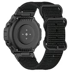 Нейлоновий ремінець Primo Traveller для годинника Xiaomi Amazfit T-Rex (A1918)/T-Rex Pro (A2013) Black - мініатюра 3