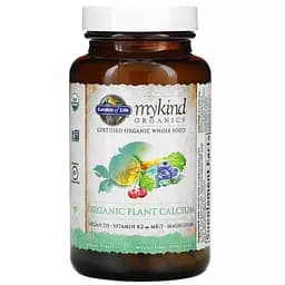 Кальцій органічний Garden of Life MyKind Organics Organic Plant Calcium 90 таблеток
