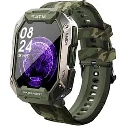 Розумний годинник Uwatch Tank C20 Camouflage Green