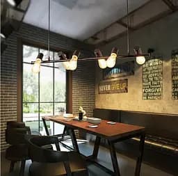 Підвісна люстра видовженої форми | Line F | Арт. JU18/6