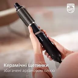 Фен-щітка Philips Air Styler 3000, 800 Вт 3/2 режими чорна (BHA301/00) - мініатюра 8