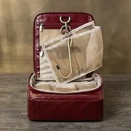 Жіноча косметичка Tony Perotti Italico 8220 rosso (90570) Червона - мініатюра 5