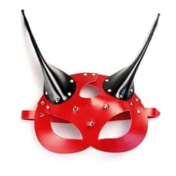 Шкіряна маска Art of Sex - Lucifer Red&Black Art of Sex SO9813 99739