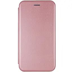 Кожаный чехол-книжка Classy для Xiaomi Redmi 14C / Poco C75 Rose Gold