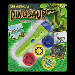 Фонарик с проектором Offtop, Динозавры (860246)