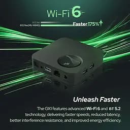Смарт ТВ приставка Smart TV Box Android 12 RockTek GX-1 4/32GB - мініатюра 6