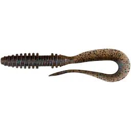 Силікон Keitech Mad Wag Slim 4.5" #207 Green Pumpkin PP. FLK (9 шт/уп)