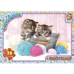 Пазлы детские G-Toys Домашние любимцы 70 элементов (AN142)