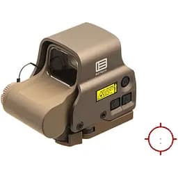 Приціл коліматорний EOTech Tan 68MOA/1MOA (дві точки) сумісний з NV