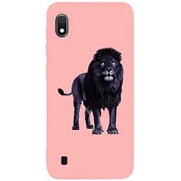 Чохол-накладка Toto Matt TPU 2 mm Print Case Samsung Galaxy A10 #36 Blacklion Pink