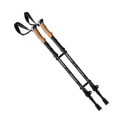 Трекинговые палки PowerPlay 9107 Friluftsliv Black/White 80-135 см (пара) (PP_9107_FRILUFTSLIV)