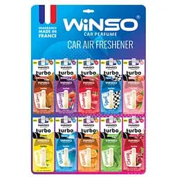 Освежитель воздуха Winso Turbo дисплей MIX с капсулой (500049)