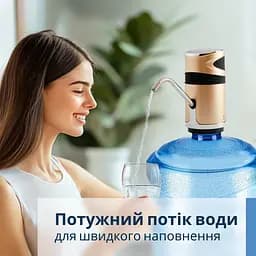Електрична помпа для води ViO E12-DS gold, із захистом від дітей - мініатюра 7