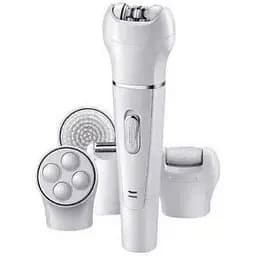 Жіноча електробритва - епілятор Kemei KM-2198 5в1 зі змінними насадками