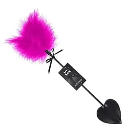 Щекоталка со шлепалкой Пика Art of Sex - Puff Peak, цвет Темно-розовый