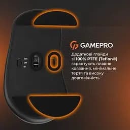 Комп'ютерна мишка GamePro Genesis Avenger Wireless/Bluetooth/USB Orange (GM096O) - мініатюра 9