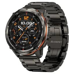 Розумні тактичні смарт-годинник Kospet Tank T3 Ultra 2 модуль GPS Special Edition Два ремінця Black (18651) - мініатюра 3