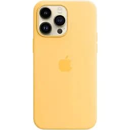 Чохол Epik SilIcone Case with MagSafe and Animation [Colorless] для iPhone 14 Pro Max Sunglow