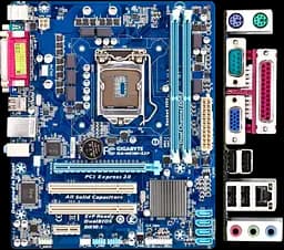 Материнська плата Gigabyte GA-H61M-S2P LGA 1155 (GA-H61M-S2P) Б/В - мініатюра 2
