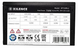 БЖ 750W Xilence XP750R6.2_Bulk Performance C+ 120mm, 80+ White, Bulk (XP750R6.2_Bulk) - мініатюра 2