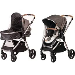 Універсальна москітна сітка для коляски BabyOno чорна - мініатюра 3