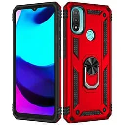 Панель BeCover Military для Motorola Moto E20 Red (708835)