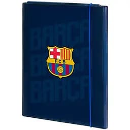 Папка для праці Kite FC Barcelona А4 на гумці (BC25-213)