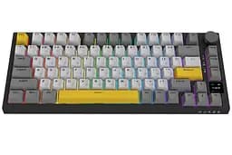 Клавиатура игровая механическая беспроводная Ajazz AK-820B PRO Black RGB Flying Fish Switch Hot-Swap 2.4G/Bluetooth/USB - мініатюра 2