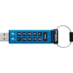 USB флеш-накопичувач Kingston IronKey Keypad 200 128GB USB-A 3.2 Gen 1 Blue (IKKP200/128GB) [101525] - мініатюра 4