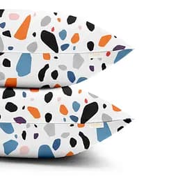 Комплект постільної білизни Cosas Gemstones CS3 Євро помаранчевий (StoneOrangeBlueWhite_Grey_200) - мініатюра 3