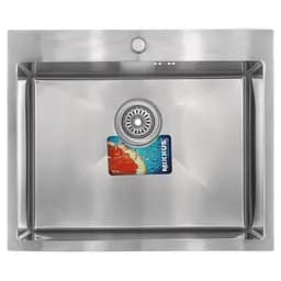 Кухонная мойка Mixxus MX6050-185x1.0 satin MX0657, Нержавеющая сталь