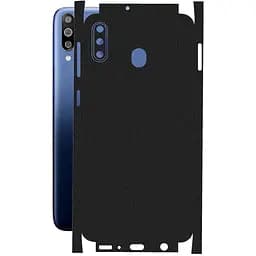 Захисна плівка StatusSKIN для Samsung Galaxy M30 M305 Корпус Вініл Матрикс чорний - мініатюра 1