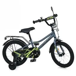 Велосипед дитячий MB 14014-1 колеса 14 дюймів, чорний