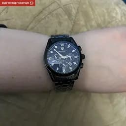 Годинник чоловічий наручний Poedagar Magnat Steel (Чорний) - мініатюра 3