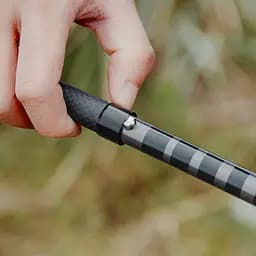 Трекінгова палиця Naturehike CNK2450DS017, 120 см, чорна - мініатюра 3