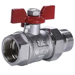 Кран кульовий прямий з американкою Arco 3/4″ Sena 154104 - мініатюра 4