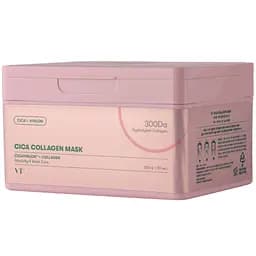 Набір зміцнювальних тканинних масок для обличчя VT Cosmetics Cica Collagen Mask 30 шт. 350 г (VTC070)