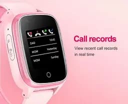 Дитячий годинник телефон Lemfo S34 з 4G сім картою, GPS відстеженням, прослуховуванням, датчиком зняття з руки та кнопкою SOS Чорний - мініатюра 12