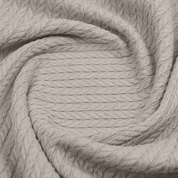 Плед-покривало Cosas Knitted Braid Almond косичка 110х140 см (Blanket_62Almond_KnittedBraid_110x140) - мініатюра 3