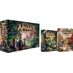 Настольная игра Lords of Boards Руины острова Арнак с дополнениями Лидеры экспедиций + Пропавшая экспедиция (укр.) (LOB2101UK+2)