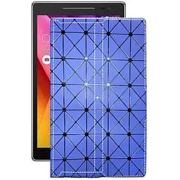 Чохол StatusCASE з екошкіри для планшету Asus ZenPad 8.0 (Z380M) Синій ромб