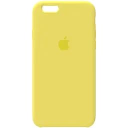 Чохол-накладка Toto Silicone Case Apple iPhone 6/6s Lemon Yellow
