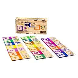 Дерев'яна головоломка-пазл з цифрами PuzzleOK Puz-53322 - мініатюра 4