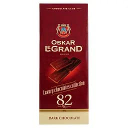 Шоколад Oskar Le Grand чорний 82% 82 г