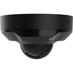 IP-камера Ajax дротова DomeCam Mini HL Black, 8мп, 4мм, гібридне підсвічування IR 35м, білий Led 50м, Poe, True WDR, IP 65, ІЧ 30м, аудіо, кут огляду 75° до 85°, міні куполь - мініатюра 8
