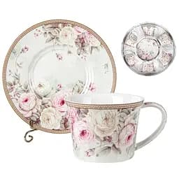 Чайний набір Lefard Англійська Троянда, 12 предметів (924-566)