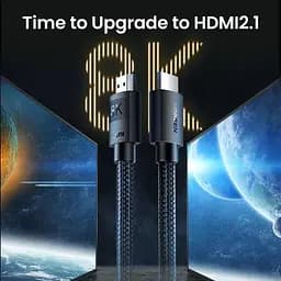 Кабель HDMI надшвидкісний 8K/60Гц UGREEN 48 Гбіт/с плетений HDR Dolby Vision HDR10 2.1 3м (HD150) - мініатюра 5