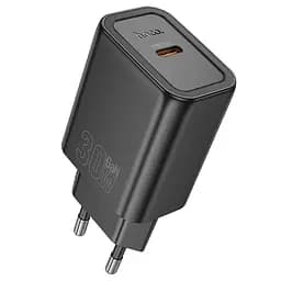 МЗП Hoco N62 Gentle PD30W (1USB-C) Black - мініатюра 2