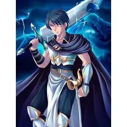 Алмазна мозаїка Santi Аніме воїн, 30х40 см (954290)