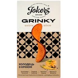 Уценка. Гренки Jokers Extra Slice ржано-пшеничные со вкусом холодец с хреном 90 г